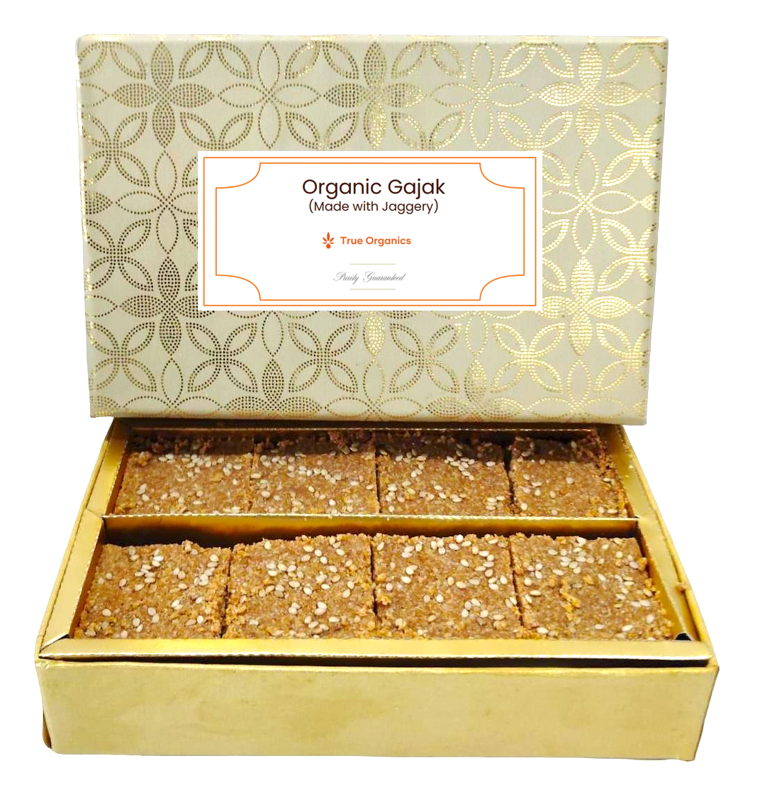 Organic Gajak 400grams (Organic Sesame Seed & Jaggery - Gud)