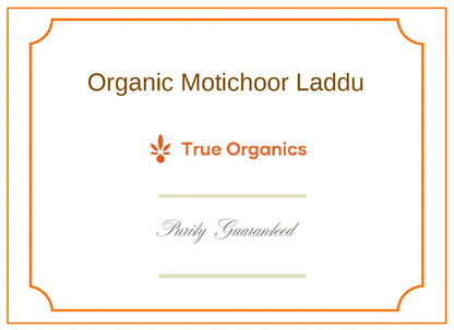 Organic Motichoor Laddu