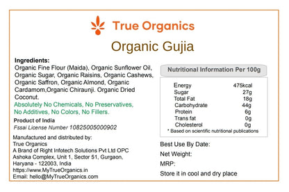Organic Gujia 450gm