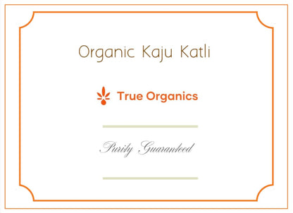 Organic Kaju Katli 250grams